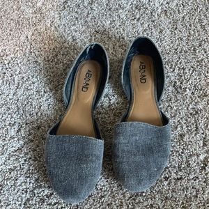 gray flats